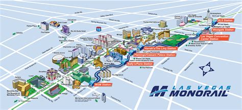 las vegas map monorail.